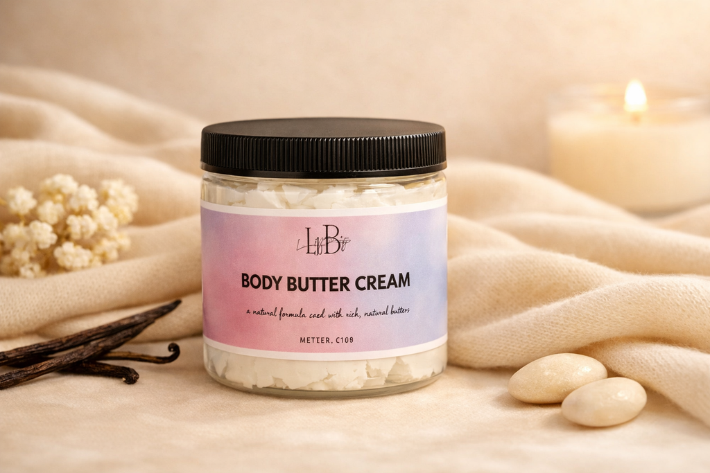 Simple Natural Body Butter - Shea Butter & Olive Oil Infused