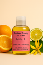 Triple-Oil Dry Body Oil: Almond, Olive & Avocado - 4oz