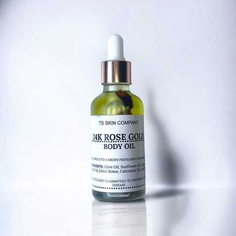 24K Gold Rose 🌹 Body Oil